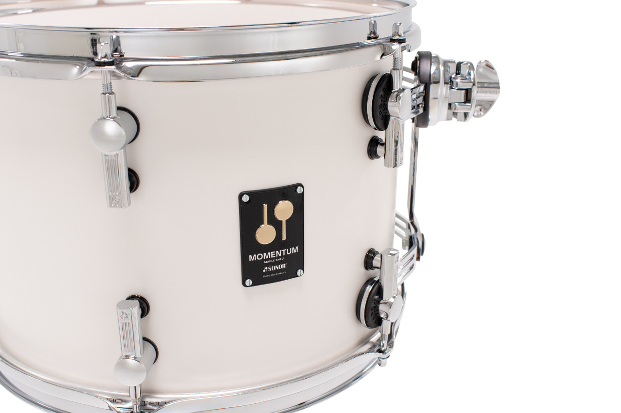 Sonor Momentum Maple 13X9.25 Tom Satin Pure White (MTM-13925-TT-SPW)