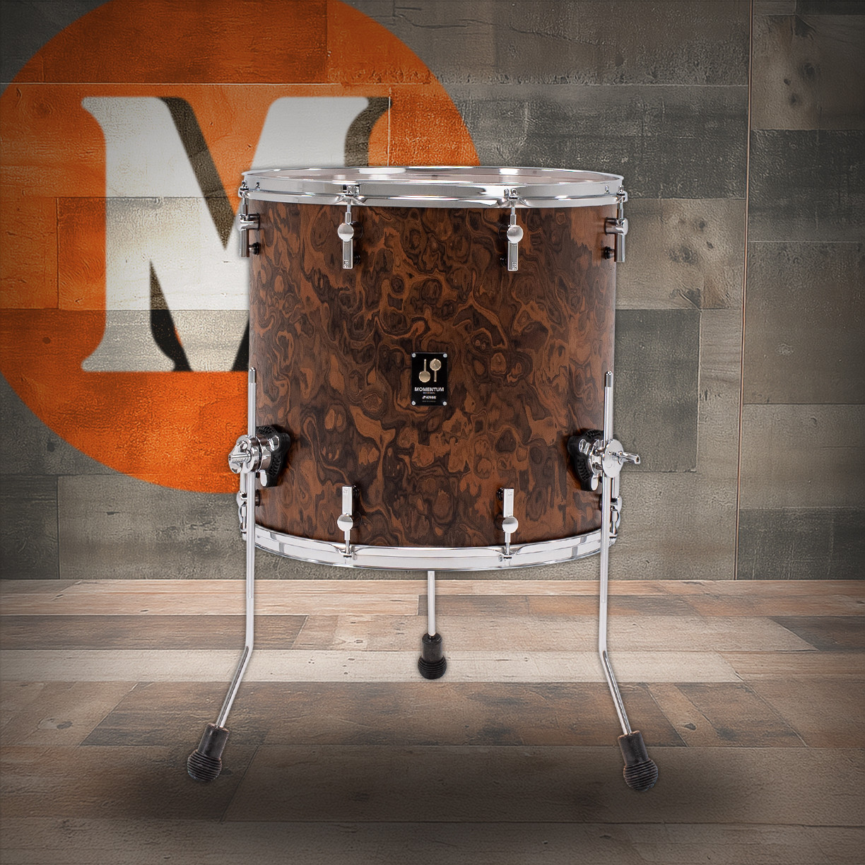Sonor Momentum Maple 14X13.75 Floor Tom California Burl (MTM-141375-FT-CBU)
