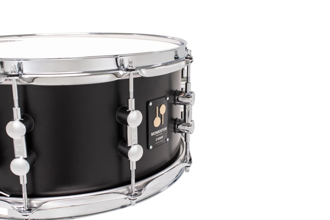 Sonor Momentum Maple 14X6.5 Snare Drum GT Black (MTM-1465-SDW-GTB)