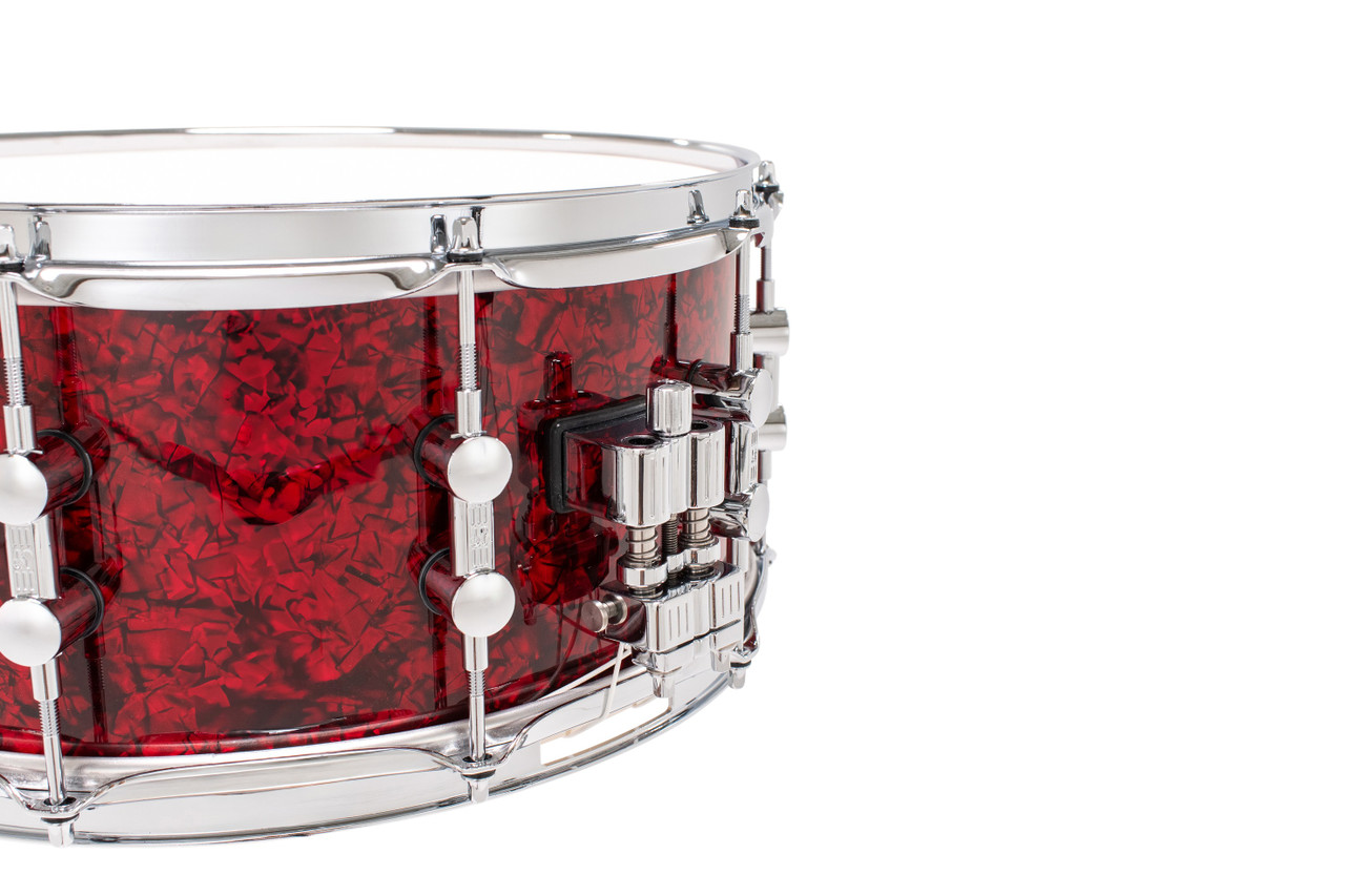 Sonor Momentum Maple 14X6.5 Snare Drum Red Pearl (MTM-1465-SDW-REP)