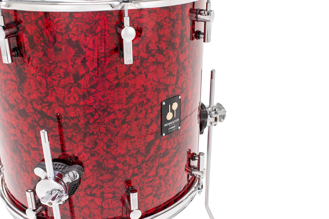 Sonor Momentum Maple 16X15.25 Floor Tom Red Pearl (MTM-161525-FT-REP)