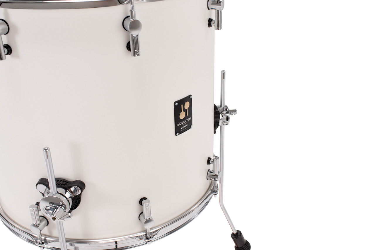 Sonor Momentum Maple 18X16.75 Floor Tom Satin Pure White (MTM-181675-FT-SPW)