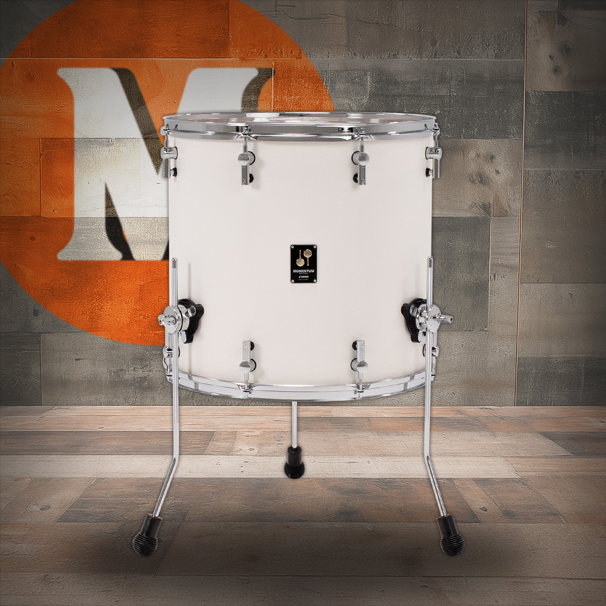 Sonor Momentum BIRCH 14X13.75 Floor Tom Satin Pure White (MTR-141375-FT-SPW)