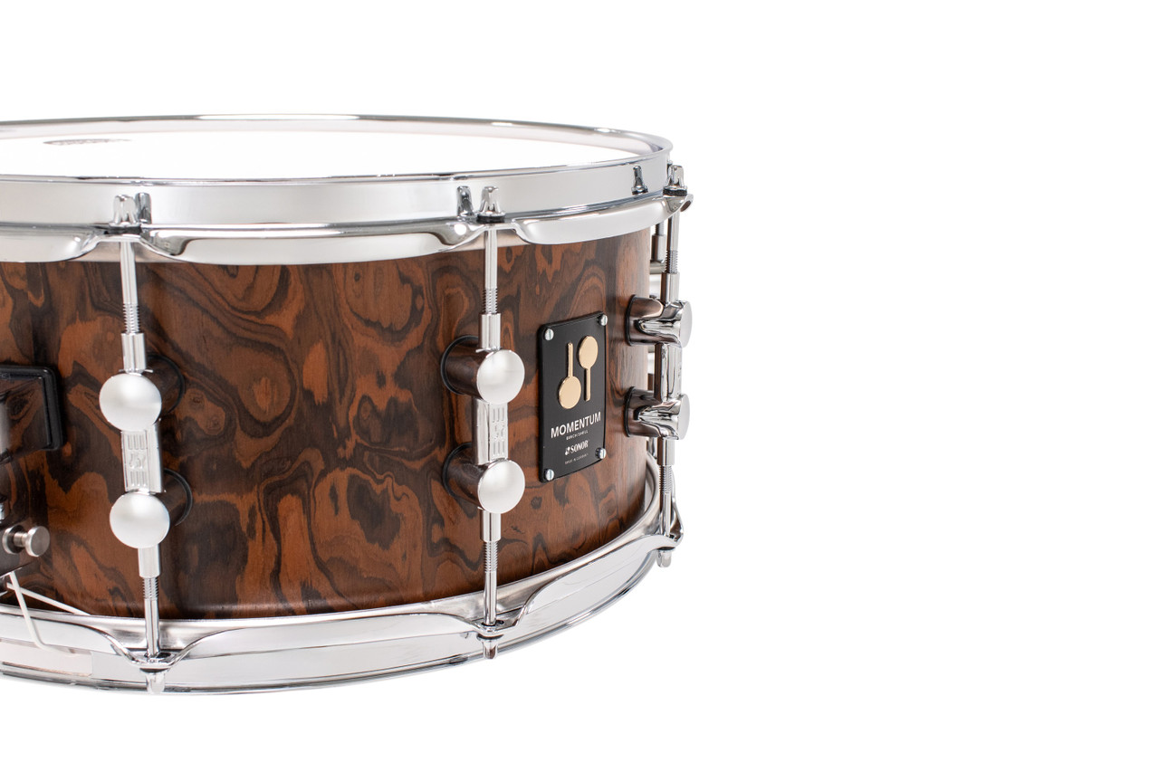Sonor Momentum BIRCH 14X6.5 Snare Drum California Burl (MTR-1465-SDW-CBU)