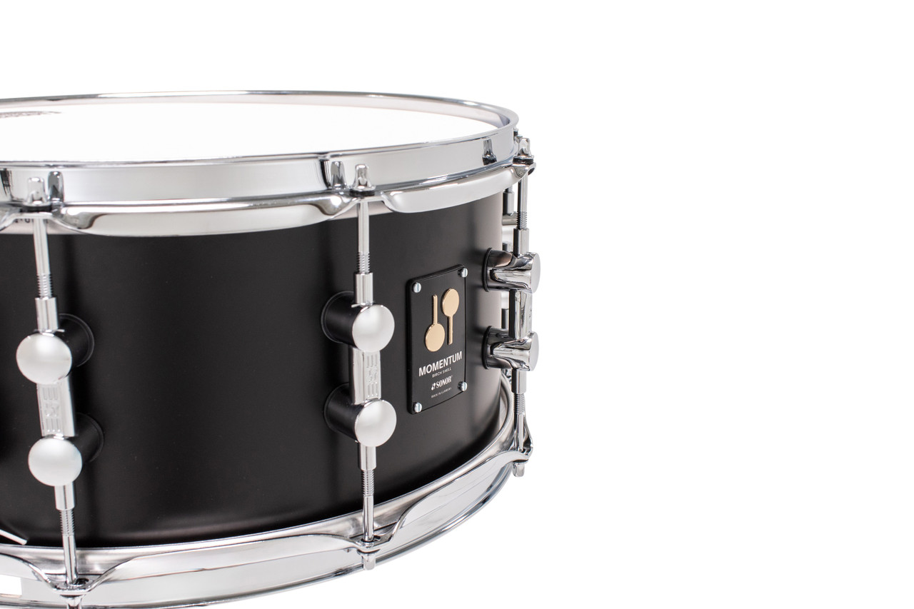 Sonor Momentum BIRCH 14X6.5 Snare Drum GT Black (MTR-1465-SDW-GTB)