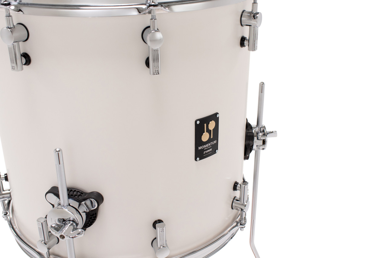 Sonor Momentum BIRCH 16X15.25 Floor Tom Satin Pure White (MTR-161525-FT-SPW)