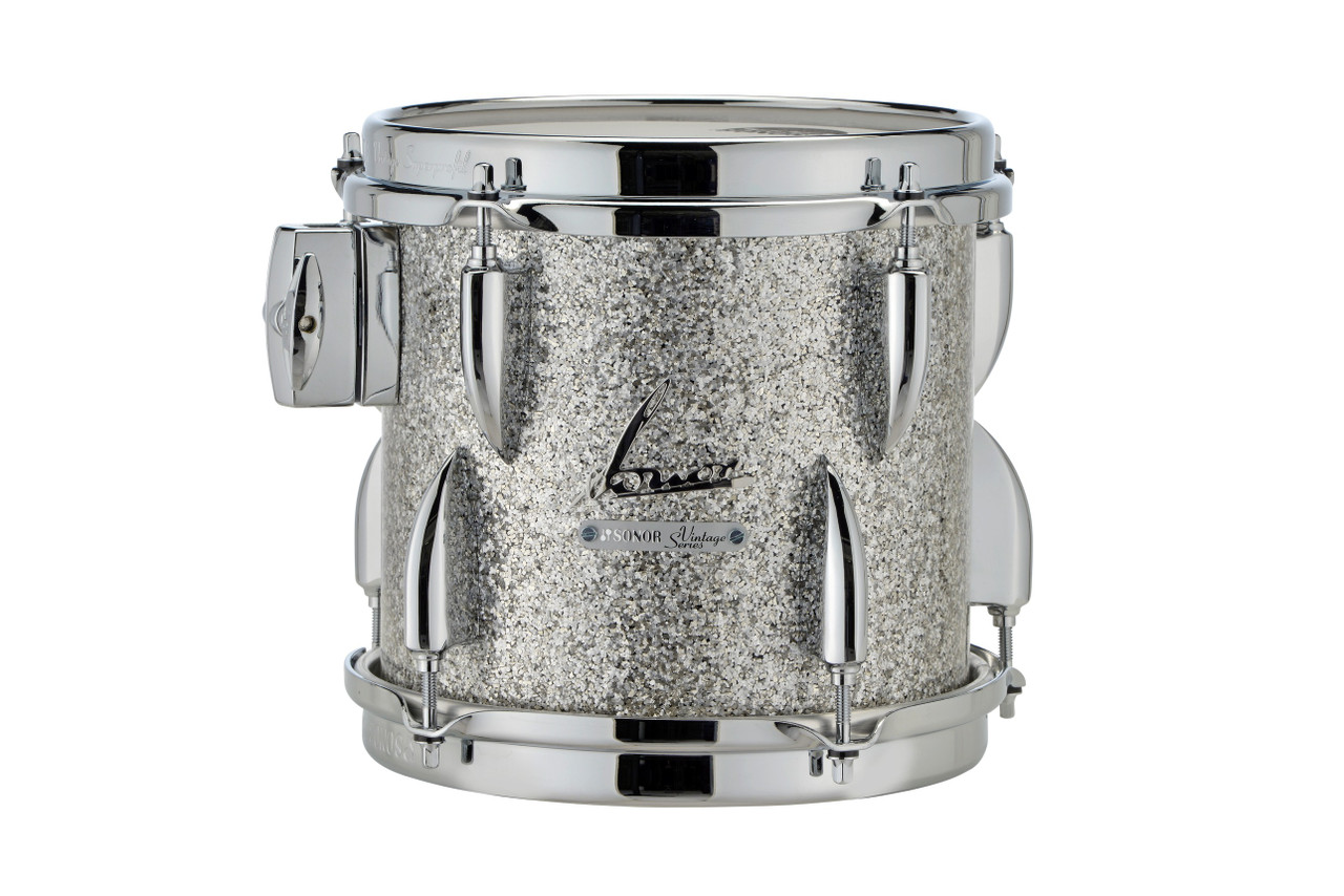 Sonor Vintage Series 8"x8" Tom - Vintage Silver Glitter (VT-0808-TT-VSG)