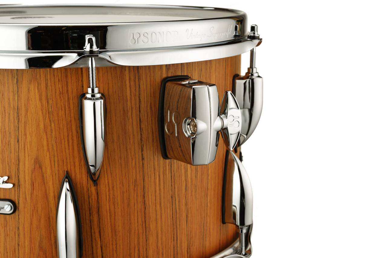 Sonor Vintage Series 10"X 8" Tom - Teak Semi-Gloss (VT-1008-TT-TSG)