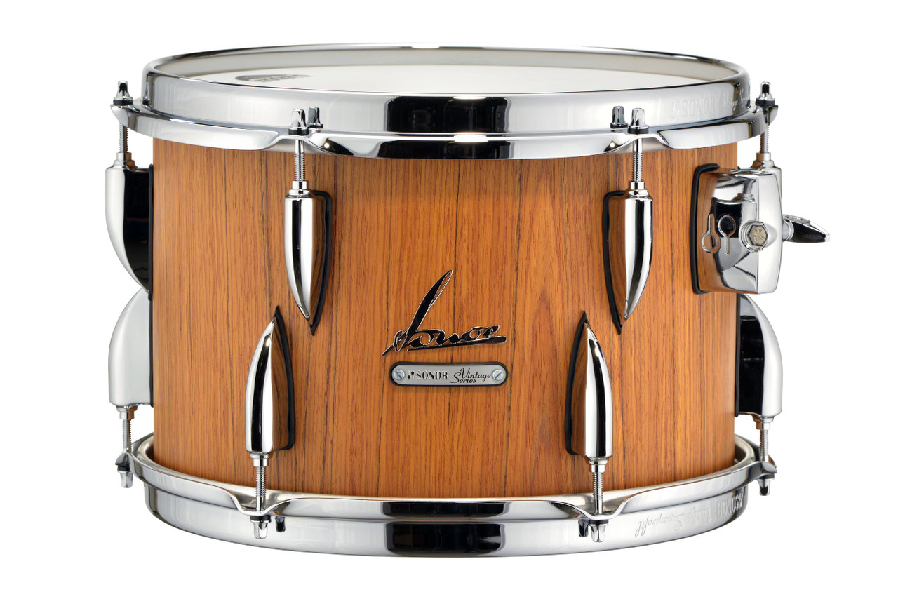 Sonor Vintage Series 12"X 8" Tom - Teak Semi-Gloss (VT-1208-TT-TSG)