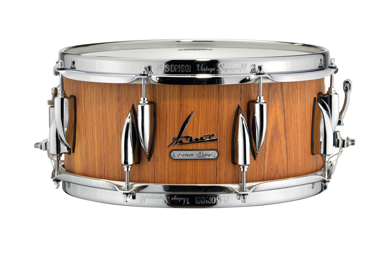 Sonor Vintage Series 13"X 6" Snare Drum - Teak Semi-Gloss (VT-1306-SDW-TSG)