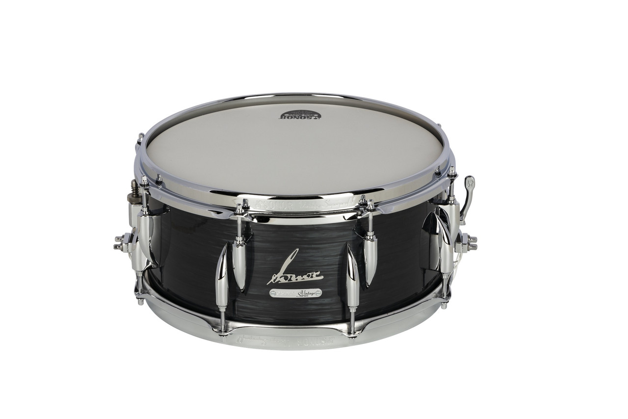 Sonor Vintage Series 13"X 6" Snare Drum - Vintage Black Slate (VT-1306-SDW-VBS)