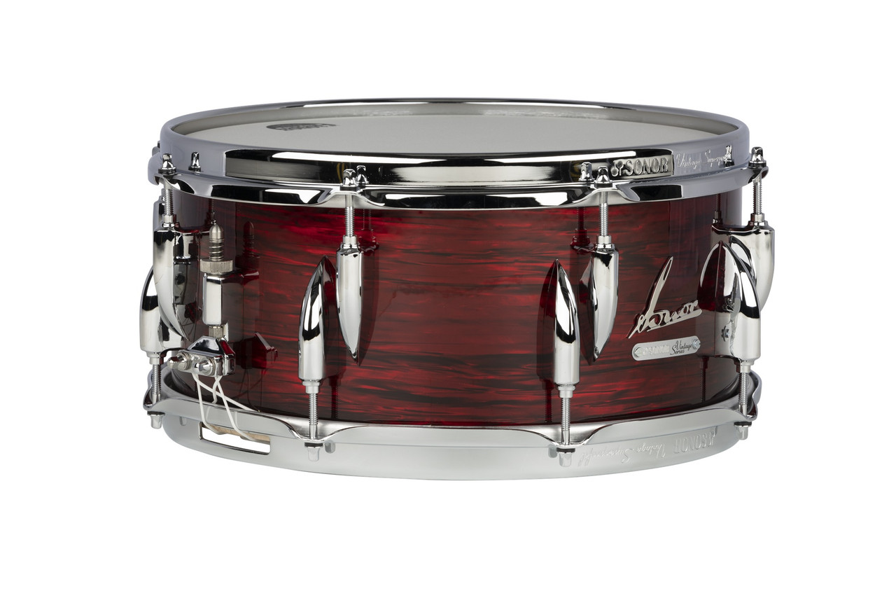 Sonor Vintage Series 13"X 6" Snare Drum - Vintage Red Oyster (VT-1306-SDW-VRO)