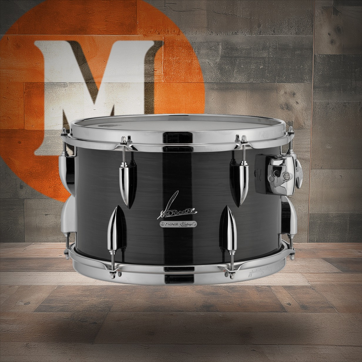 Sonor Vintage Series 13"X 8" Tom - Vintage Black Slate (VT-1308-TT-VBS)