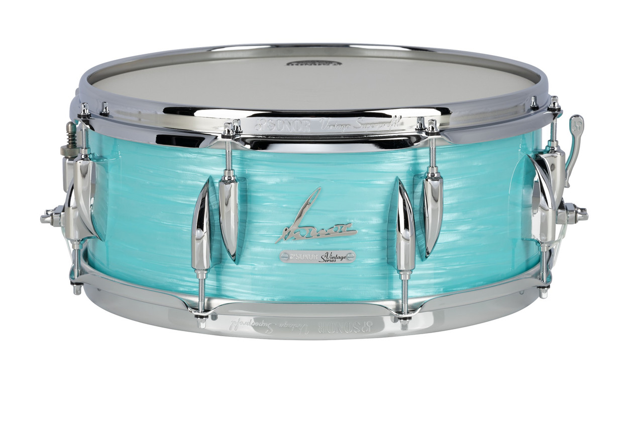 Sonor Vintage Series 14"X 5.75" Snare Drum- California Blue (VT-140575-SDW-CAB)