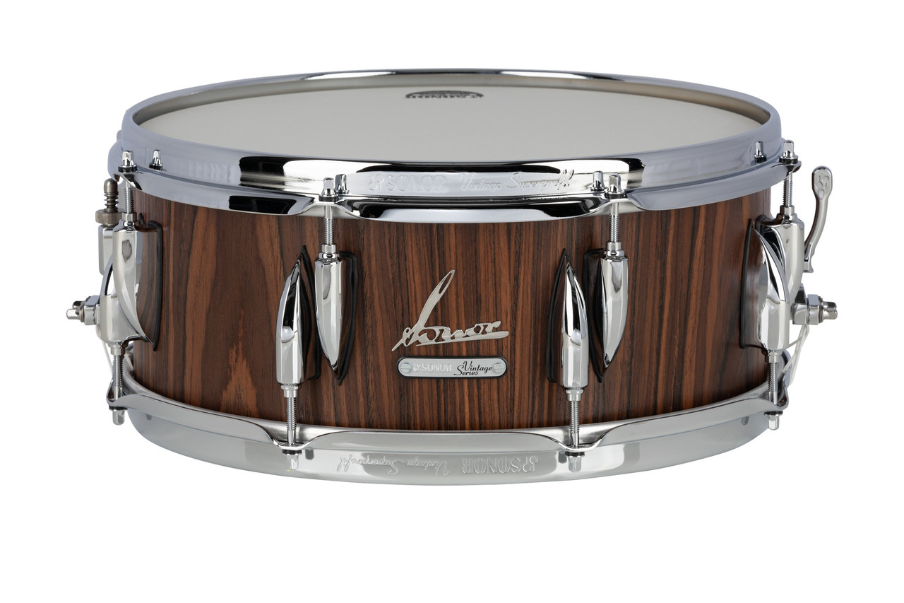 Sonor Vintage Series 14"X 5.75" Snare Drum - Rosewood Semi-Gloss (VT-140575-SDW-RSG)