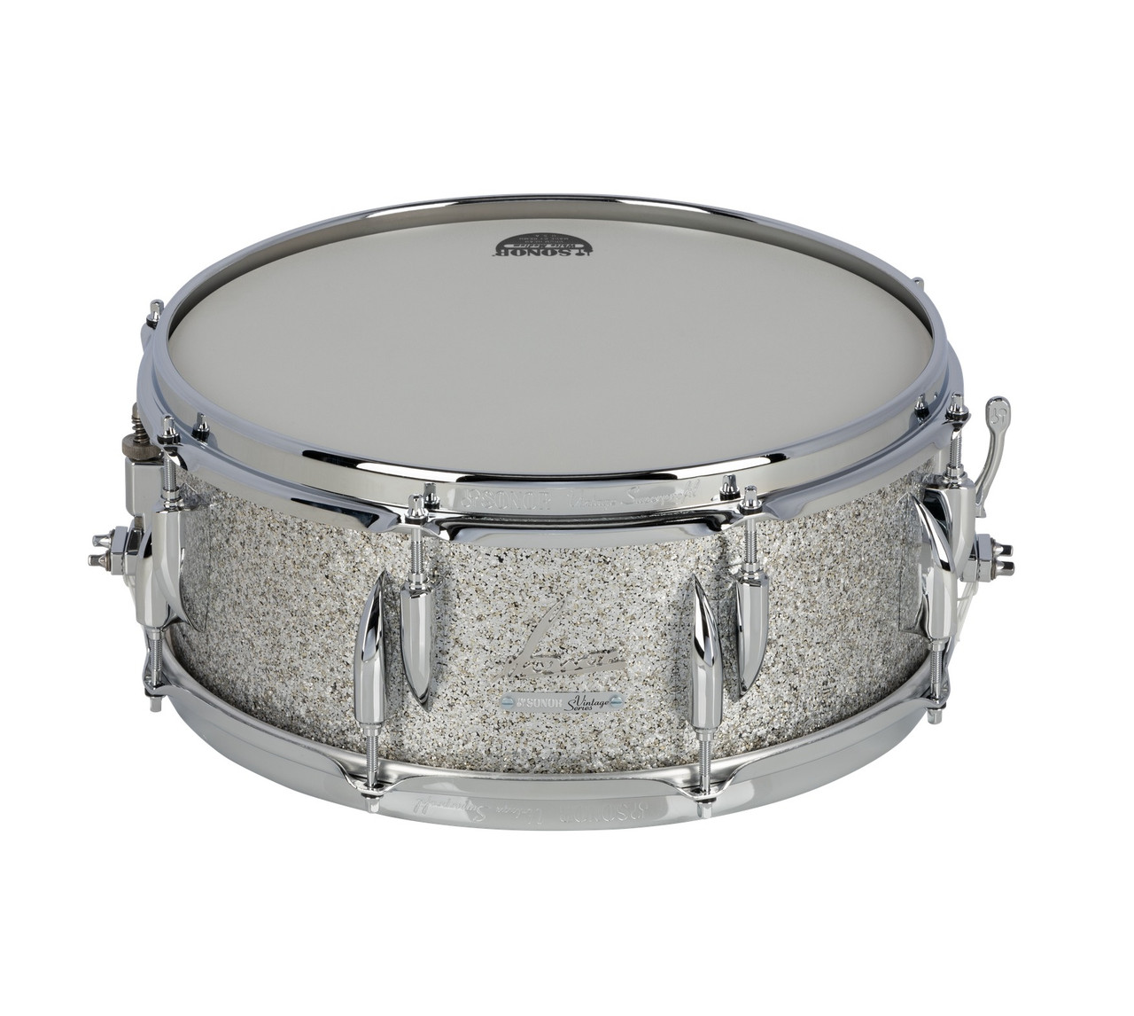 Sonor Vintage Series 14"X 5.75" Snare Drum - Vintage Silver Glitter (VT-140575-SDW-VSG)