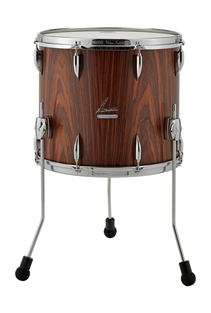 Sonor Vintage Series 16"X 14" Floor Tom - Rosewood Semi-Gloss (VT-1614-FT-RSG)