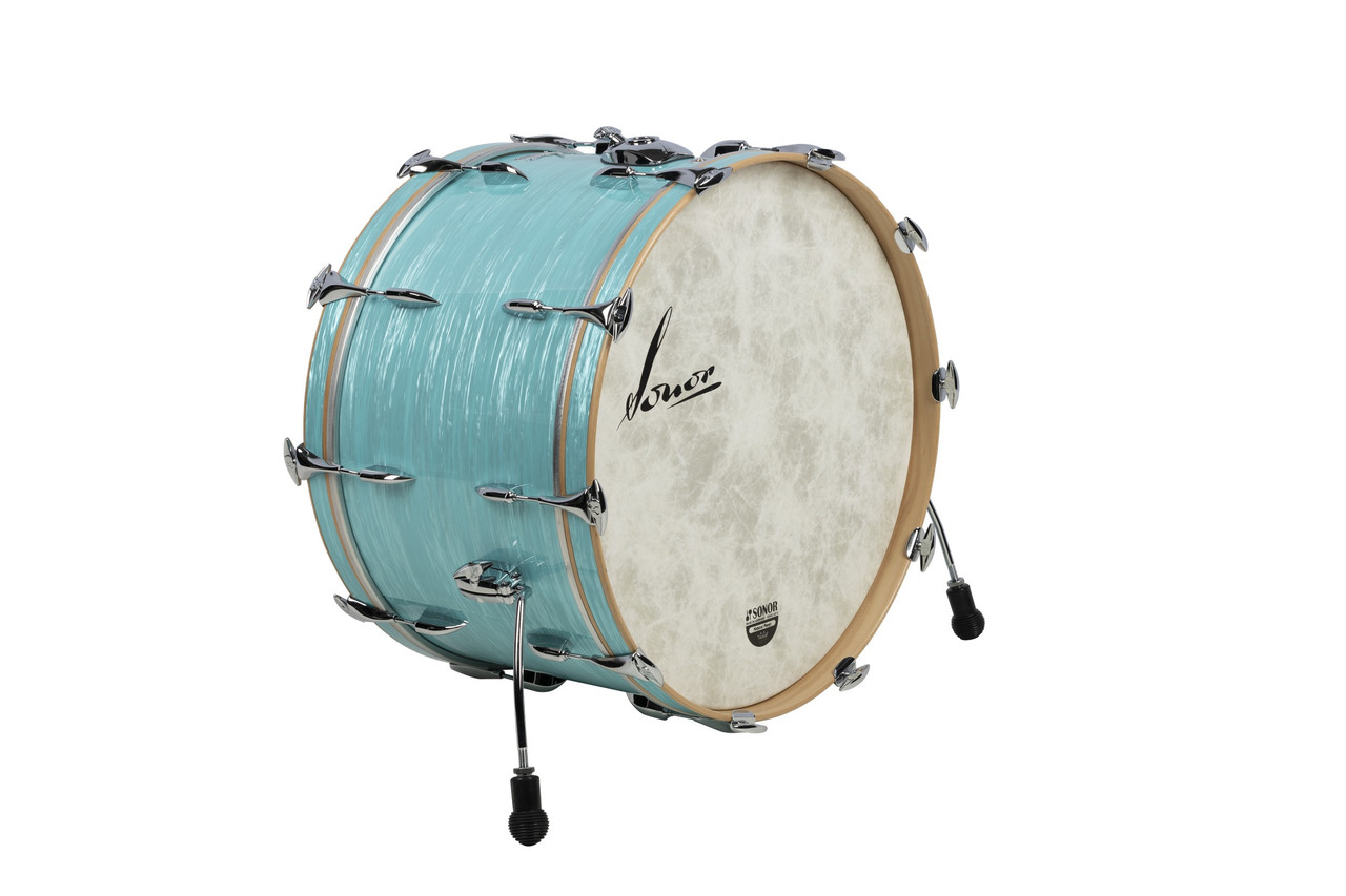 Sonor Vintage Series 24"X14" Bass Drum WM- California Blue (VT-2414-BDWM-CAB)