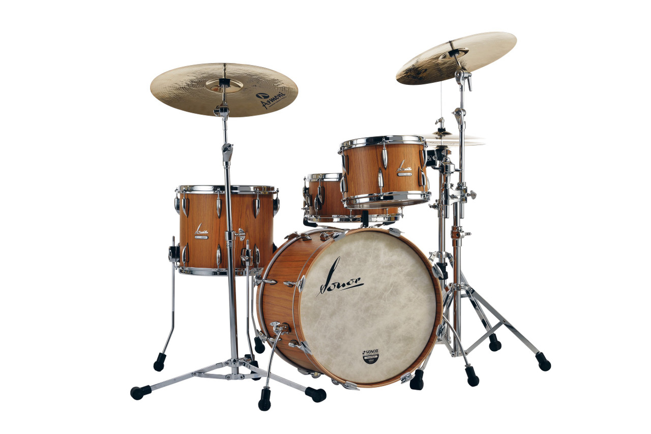 Sonor Vintage Series 20" 3PC Shell Pack - Teak Semi-Gloss (VT-320NMCTSG)