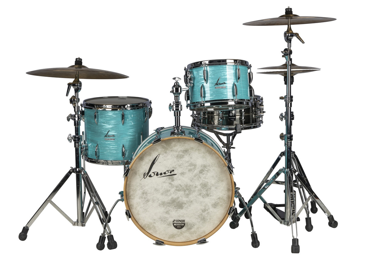 Sonor Vintage Series 20" 3PC Shell Pack w/ Mount - California Blue (VT-320WMCCAB)