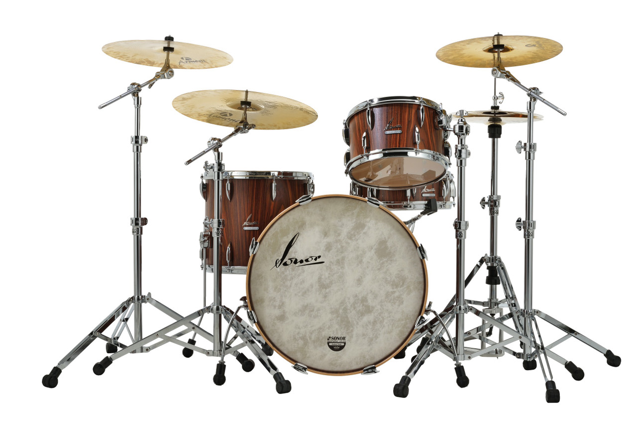Sonor Vintage Series 22" 3PC Shell Pack - Rosewood Semi-Gloss (VT-322NMCRSG)