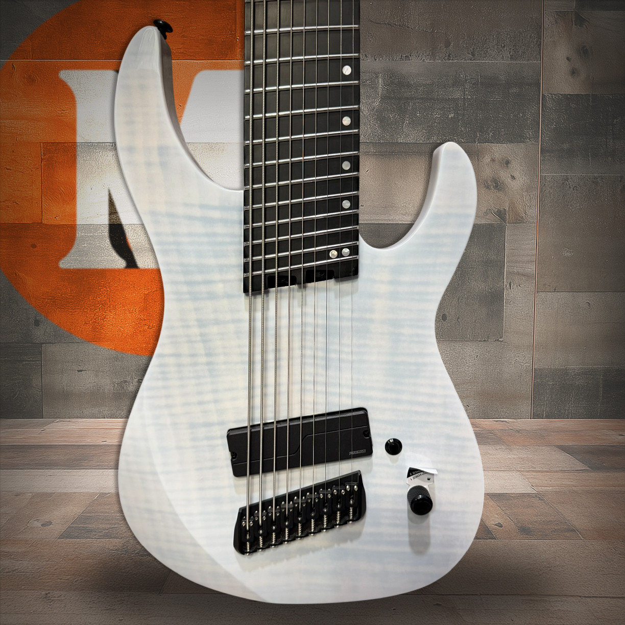 Legator Ninja N9F Nine String Electric Guitar -White (N9F-WHT) | Musician Madness