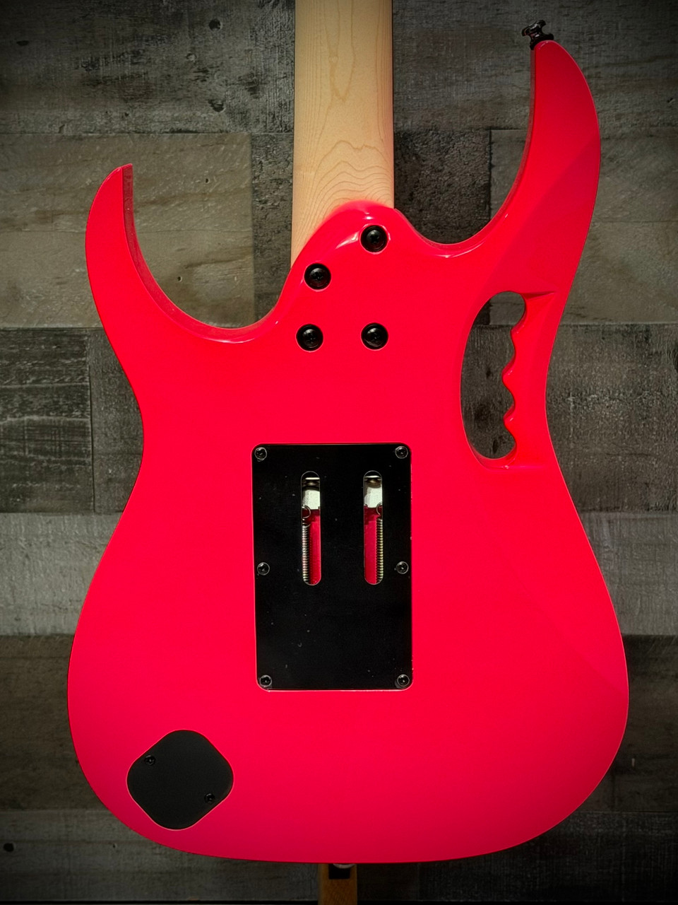Ibanez Steve Vai Signature 6 String Electric Guitar - Pink (JEMJRSPPK) | Musician Madness