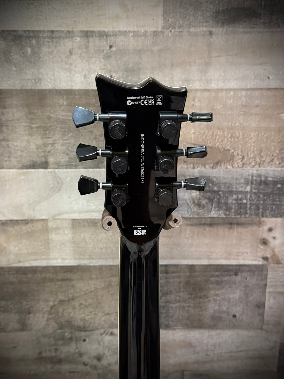 LTD EC-400 QM - See Thru Black Sunburst (LEC400QMSTBLKSB)