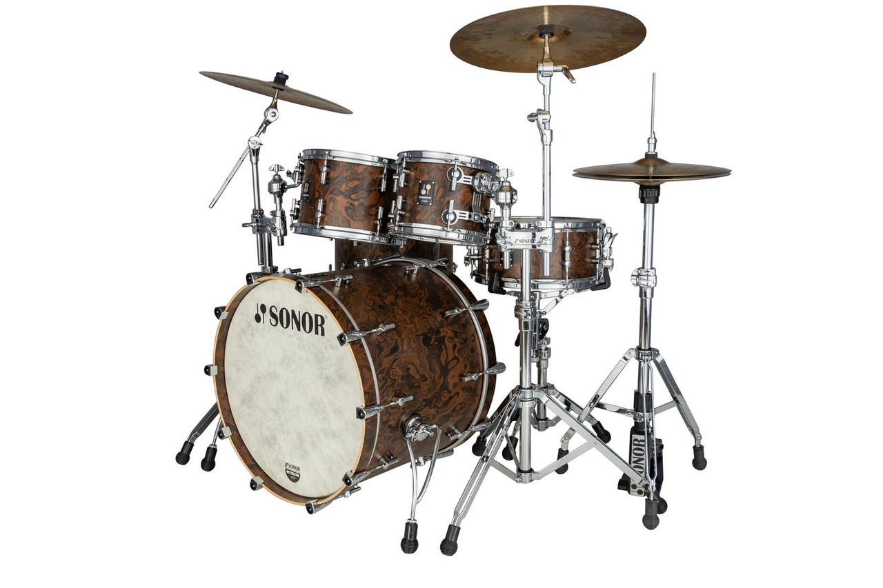 Sonor Momentum Series Birch 5 Piece Shell Pack - California Burl (MTR-522NMCCBU) | Musician Madness