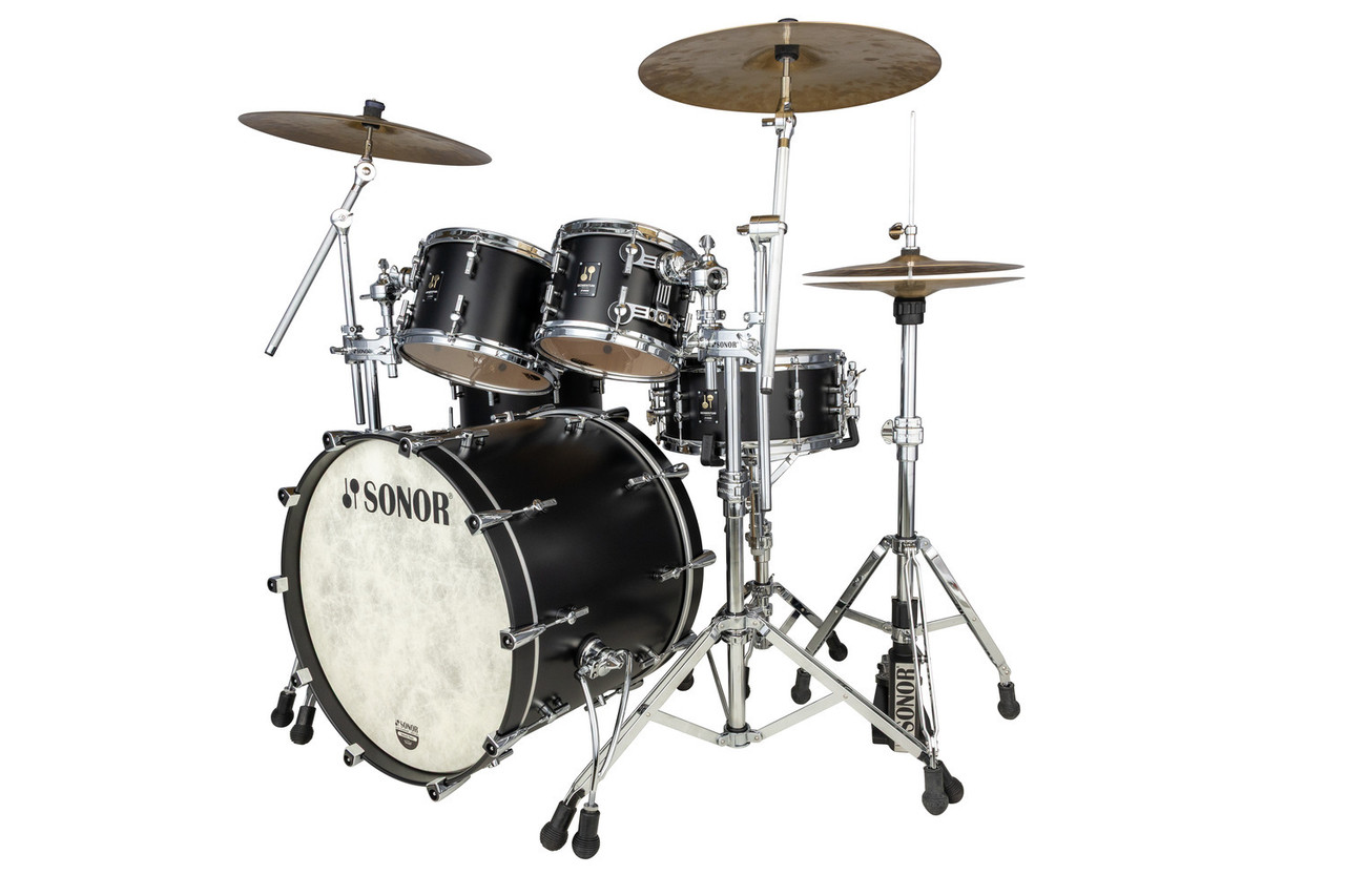 Sonor Momentum Series Beech 5 Piece Shell Pack - GT Black (MTB-522NMCGTB) | Musician Madness