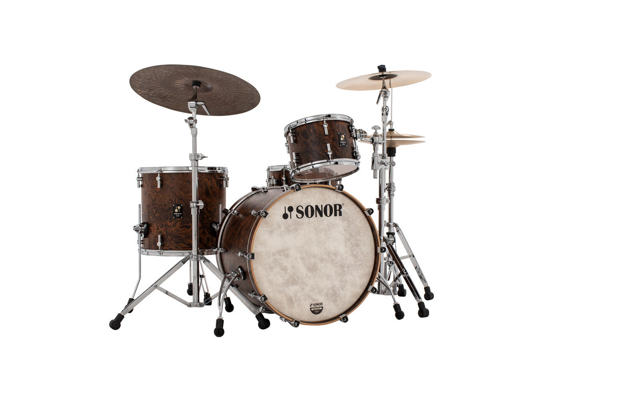 Sonor Momentum Series Beech 3 Piece Shell Pack - California Burl (MTB-322NMCCBU) | Musician Madness