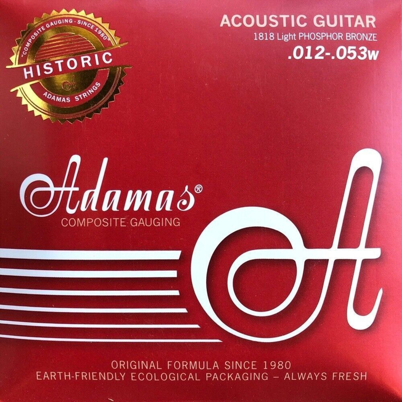 Adamas Strings - Nuova Coated 1818 .012-.053w | Musician Madness
