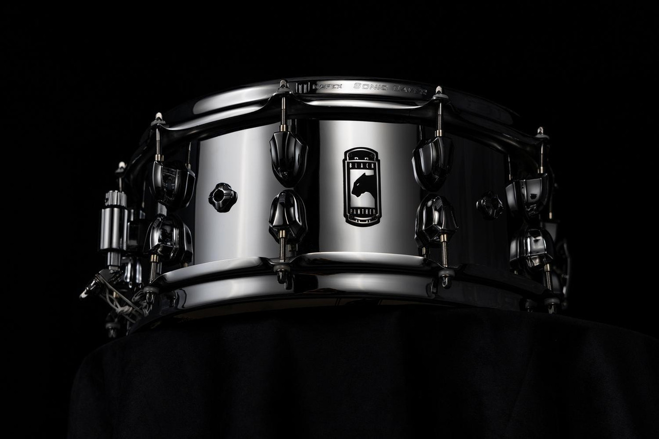 Mapex Black Panther Cyrus Snare Drum - 6 x 14 In. - Chrome (BPNST4601CN) | Musician Madness