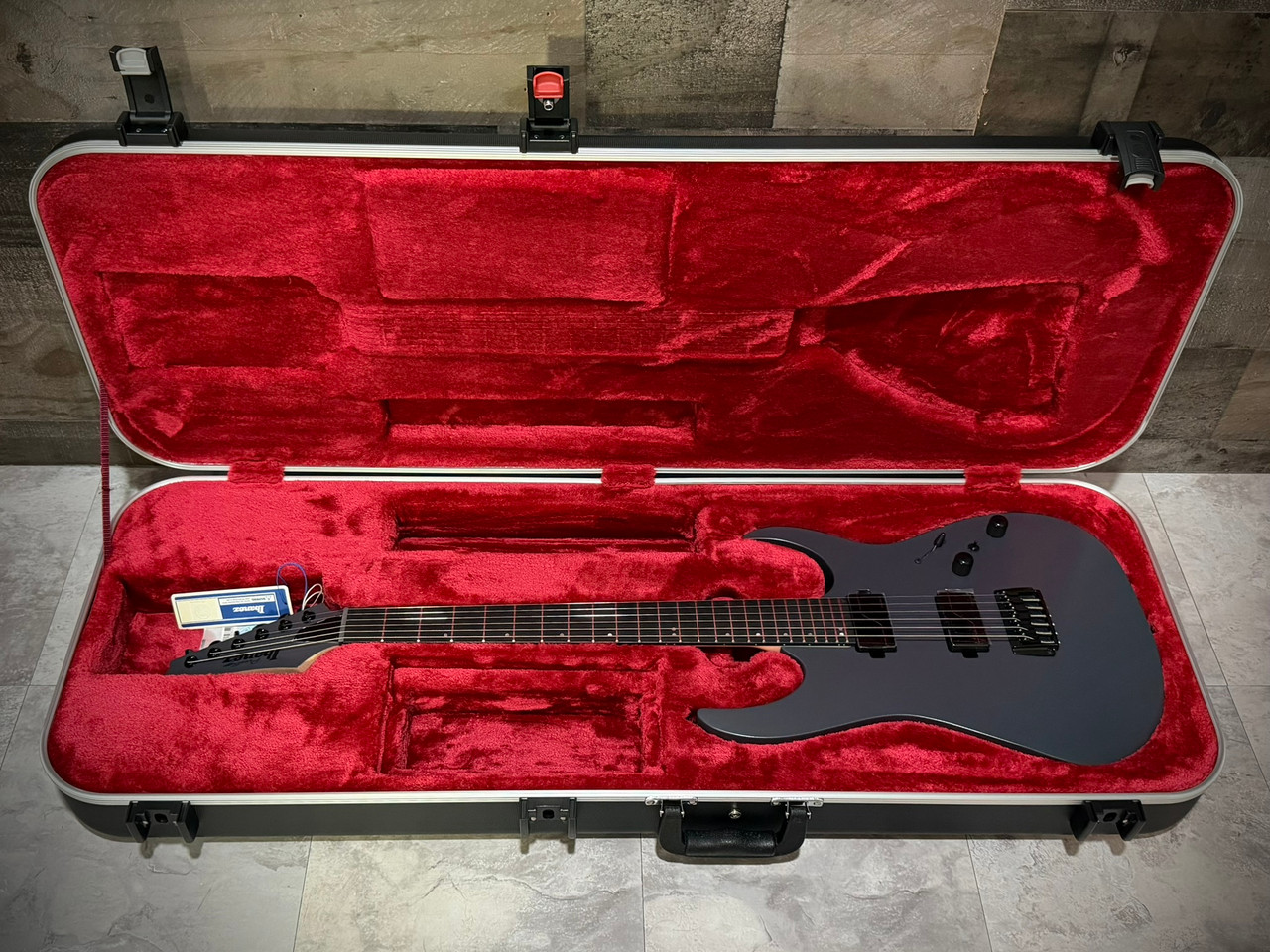 Ibanez RG Prestige 6 String Electric Guitar w/Case - Gray Metallic Flat (RGR5121RBGRF) | Musician Madness