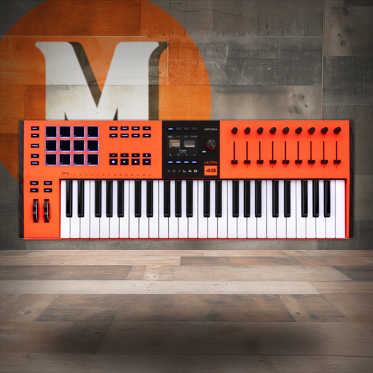 Arturia Keylab 49 Mk3 Ultra Midi Controller - Limited Edition Orange (2182783) | Musician Madness