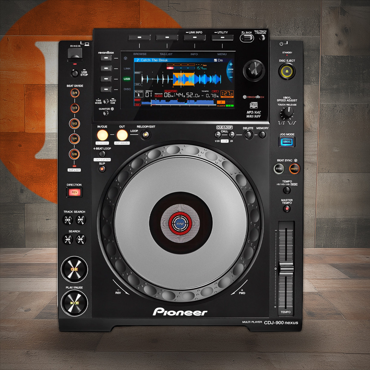 Pioneer CDJ-900NXS Performance DJ Multi Player w/ Disc Drive (CDJ-900NXS) | Muscian Madness
