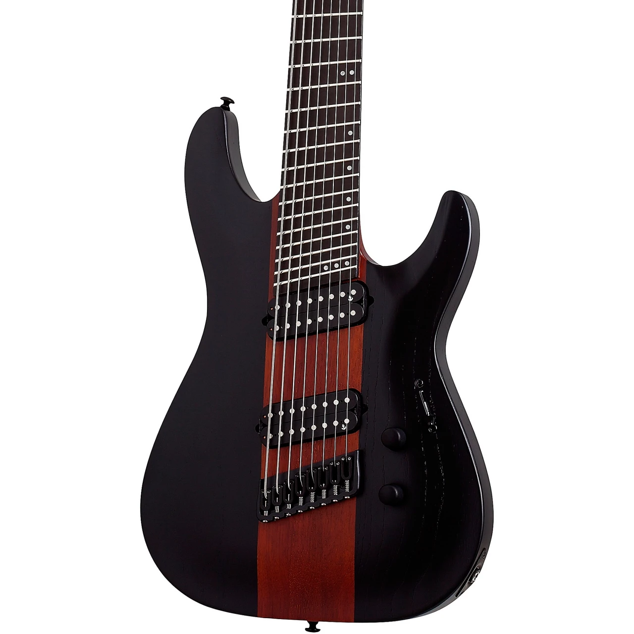 Schecter C-8 Multiscale Rob Scallon 8-string Electric Guitar - Satin Dark Roast (902) | Musician Madness