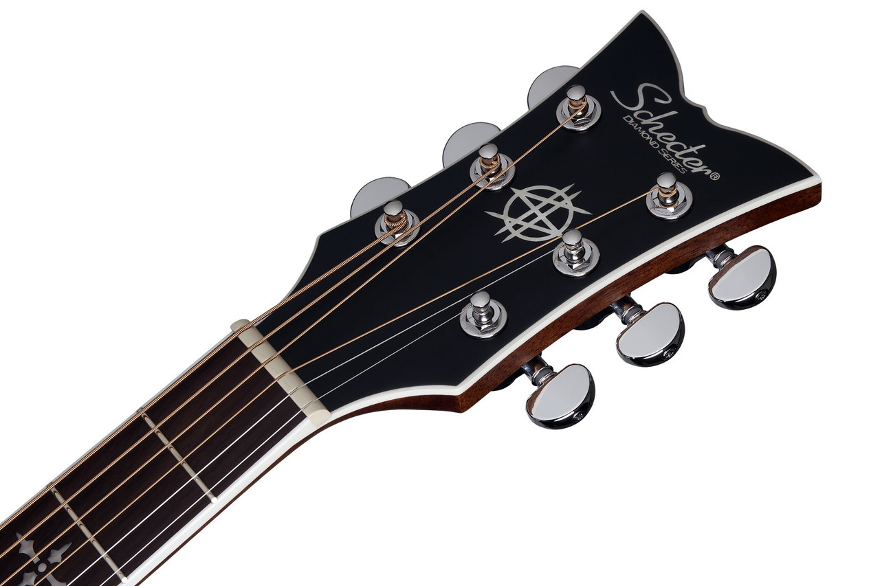 Synyster Gates 'SYN GA SC' Acoustic Guitar - Trans Black Satin Burst (3701) | Musician Madness