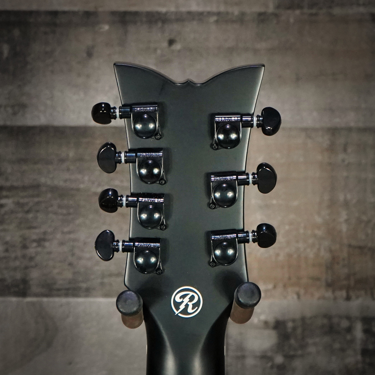 Schecter Regulo Caro-7 Acoustic Acoustic-Electric Guitar - Satin Black (3719) | Musician Madness