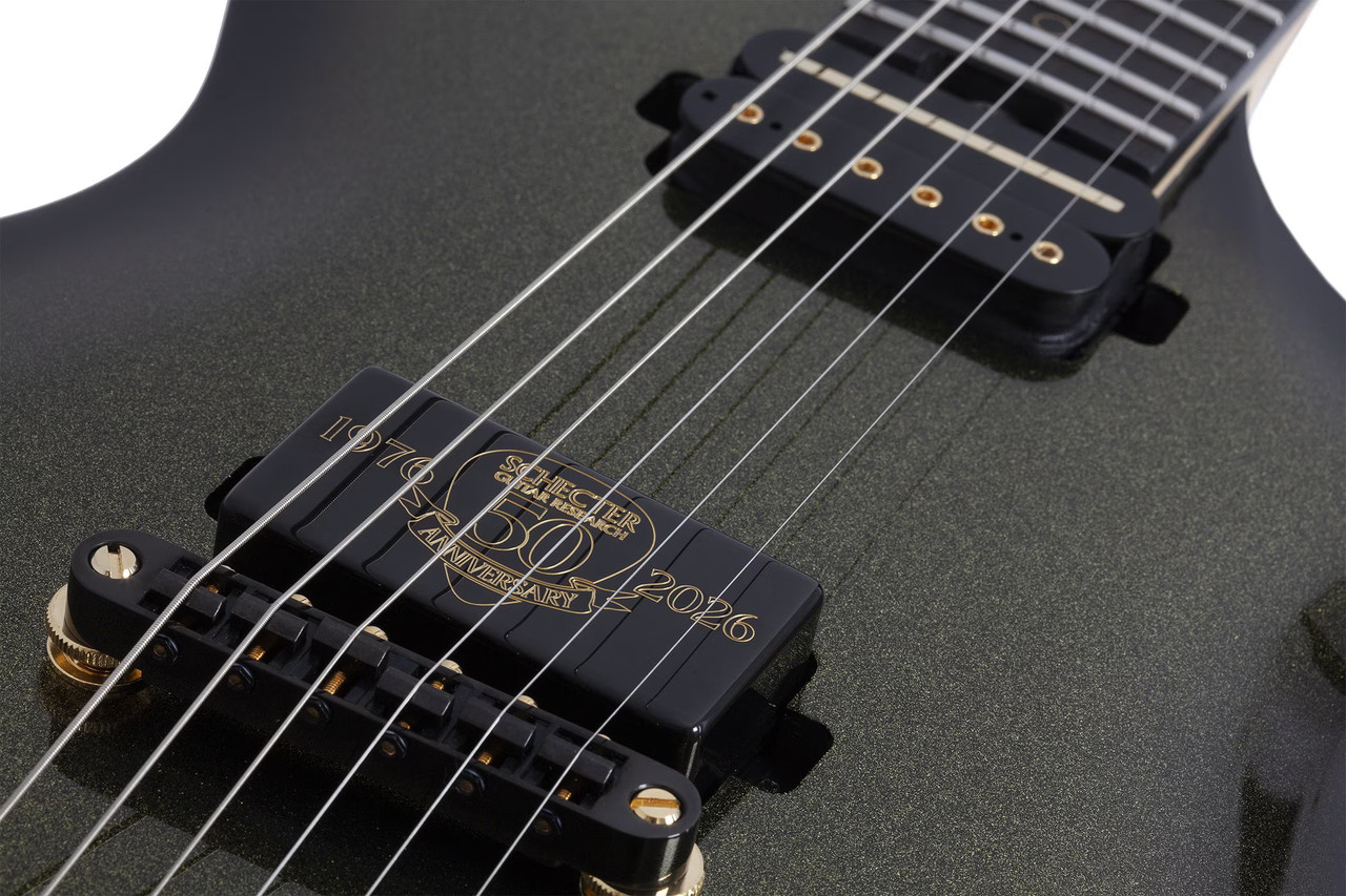 Schecter Tempest Electric Guitar - 50th Anniversary - Gold Burst (4136) | Musician Madness