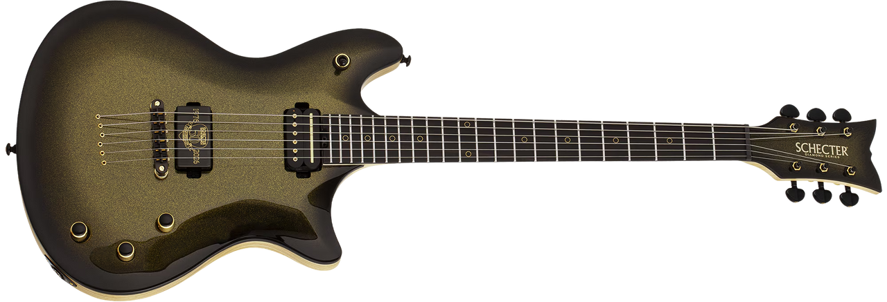 Schecter Tempest Electric Guitar - 50th Anniversary - Gold Burst (4136) | Musician Madness
