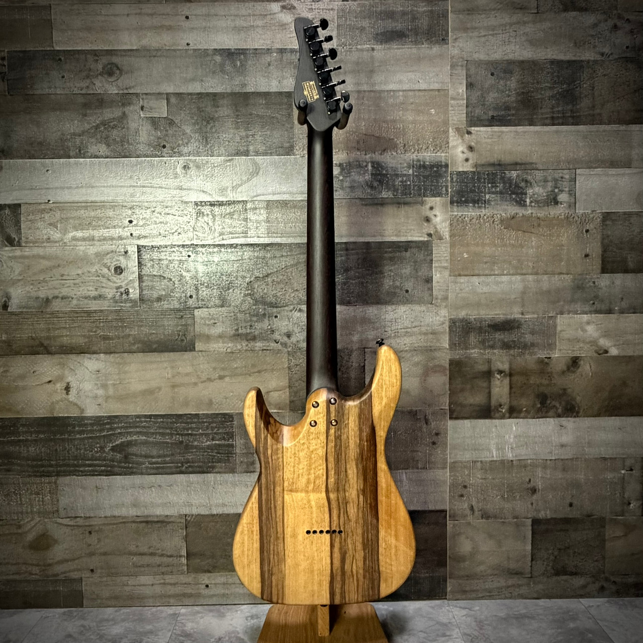 Schecter Sun Valley Super Shredder Exotic HT Black Limba - Natural Satin (1269) | Musician Madness