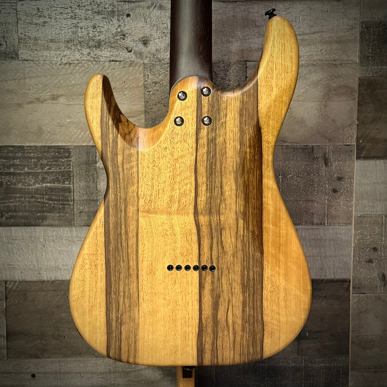 Schecter Sun Valley Super Shredder Exotic HT Black Limba - Natural Satin (1269) | Musician Madness