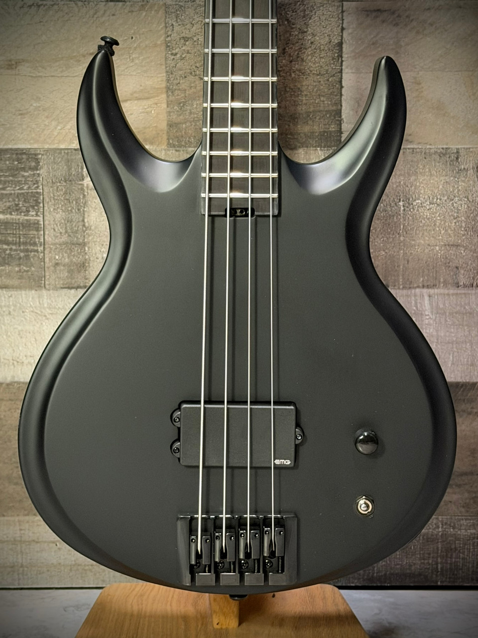 Schecter Devil-4 Electric Bass Guitar - Blackout (90) | Musician Madness