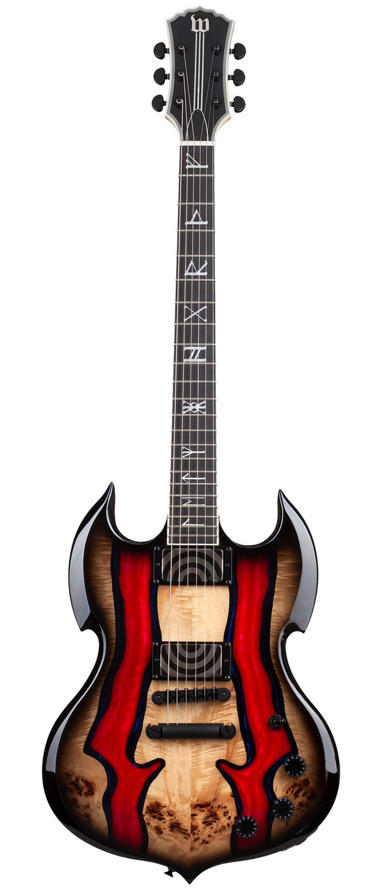 Schecter Wylde Audio Barbarian Special Edition - Blood River Burl (4593) | Musician Madness