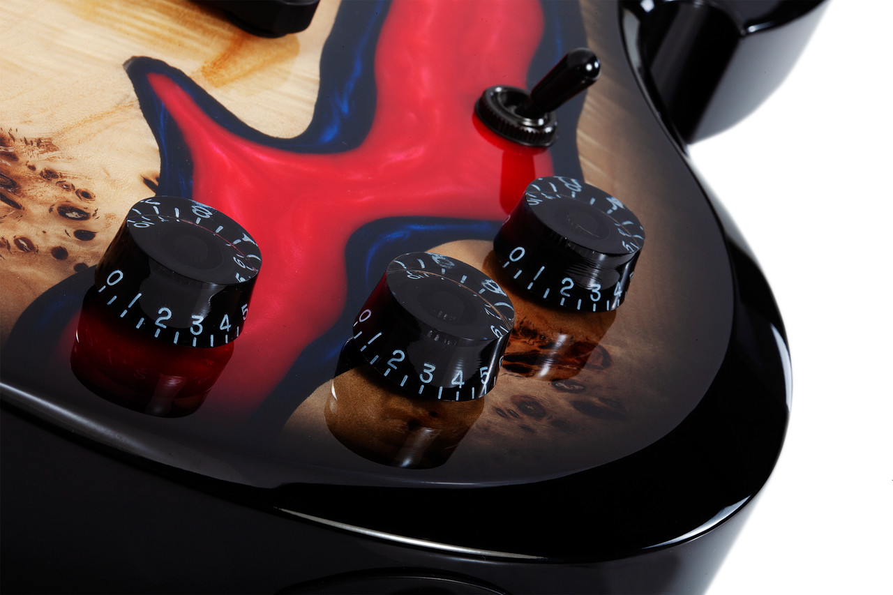 Schecter Wylde Audio Barbarian Special Edition - Blood River Burl (4593) | Musician Madness
