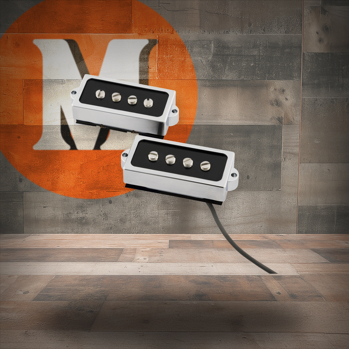 Fender Cobalt Chrome Precision Bass Pickup Set | Musician Madness