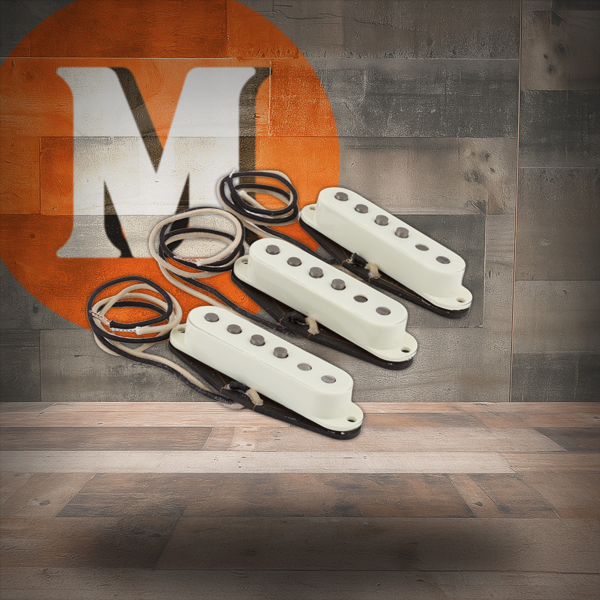 Fender Pure Vintage '59 Strat Pickup Set, Vintage White (3) | Musician Madness