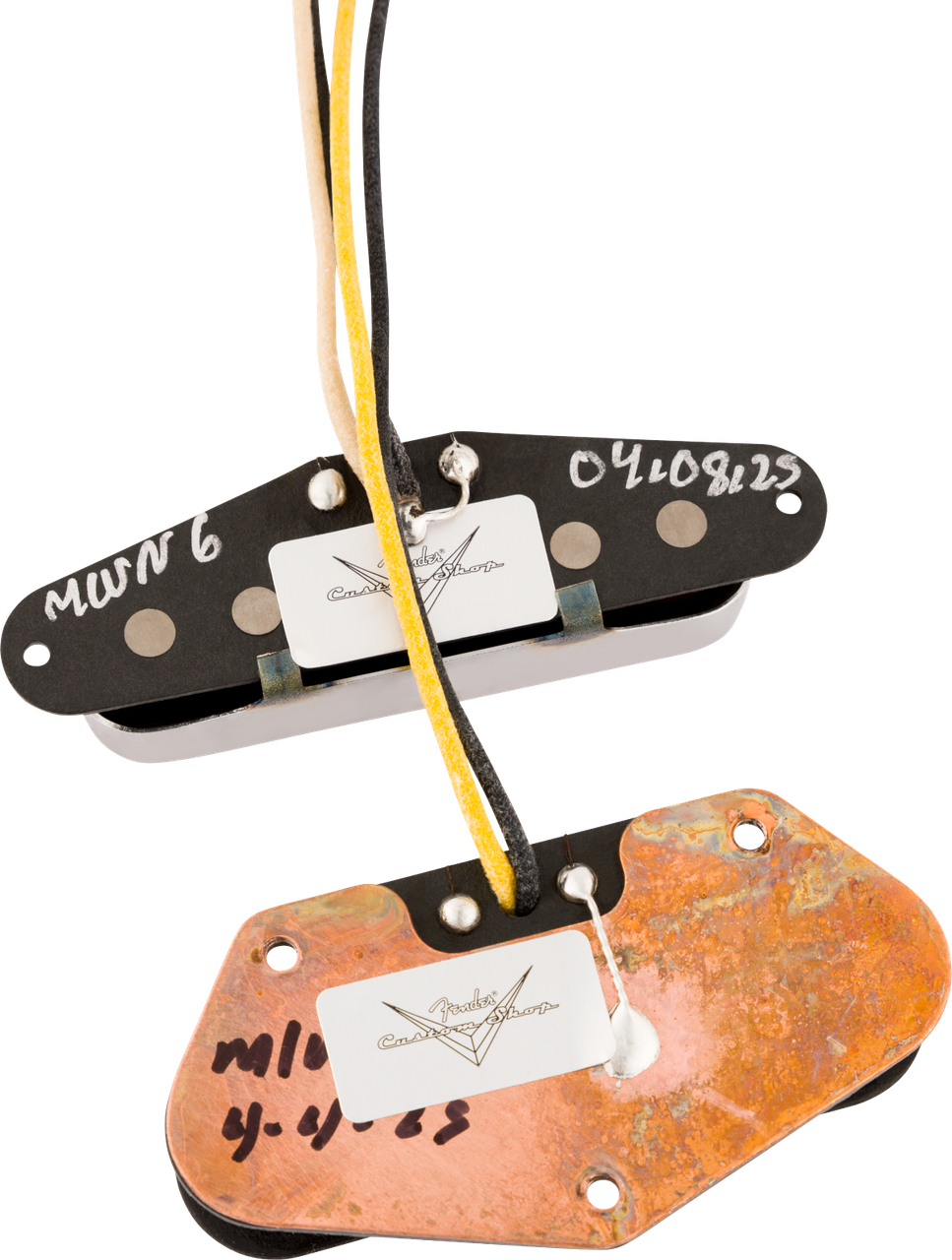 Fender Custom Shop '55/'56 Whiteguard Telecaster Pickups, Set of 2 | Musician Madness