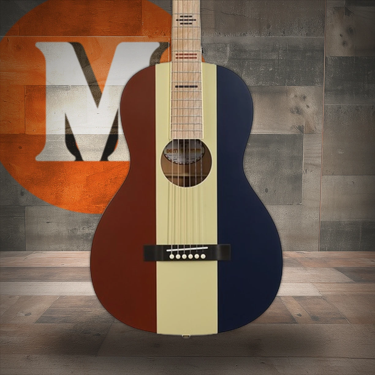 Recording King Dirty 30's Single 0 - Series 7 Parlor - Red - White & Blue | Musician Madness
